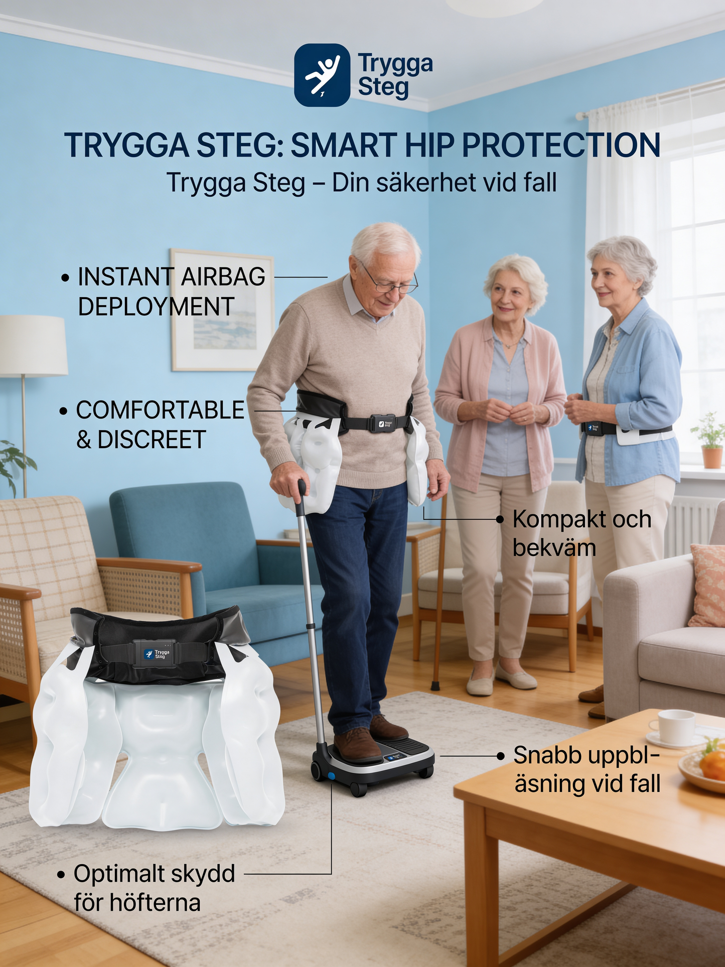 Hip Airbag Bälte
